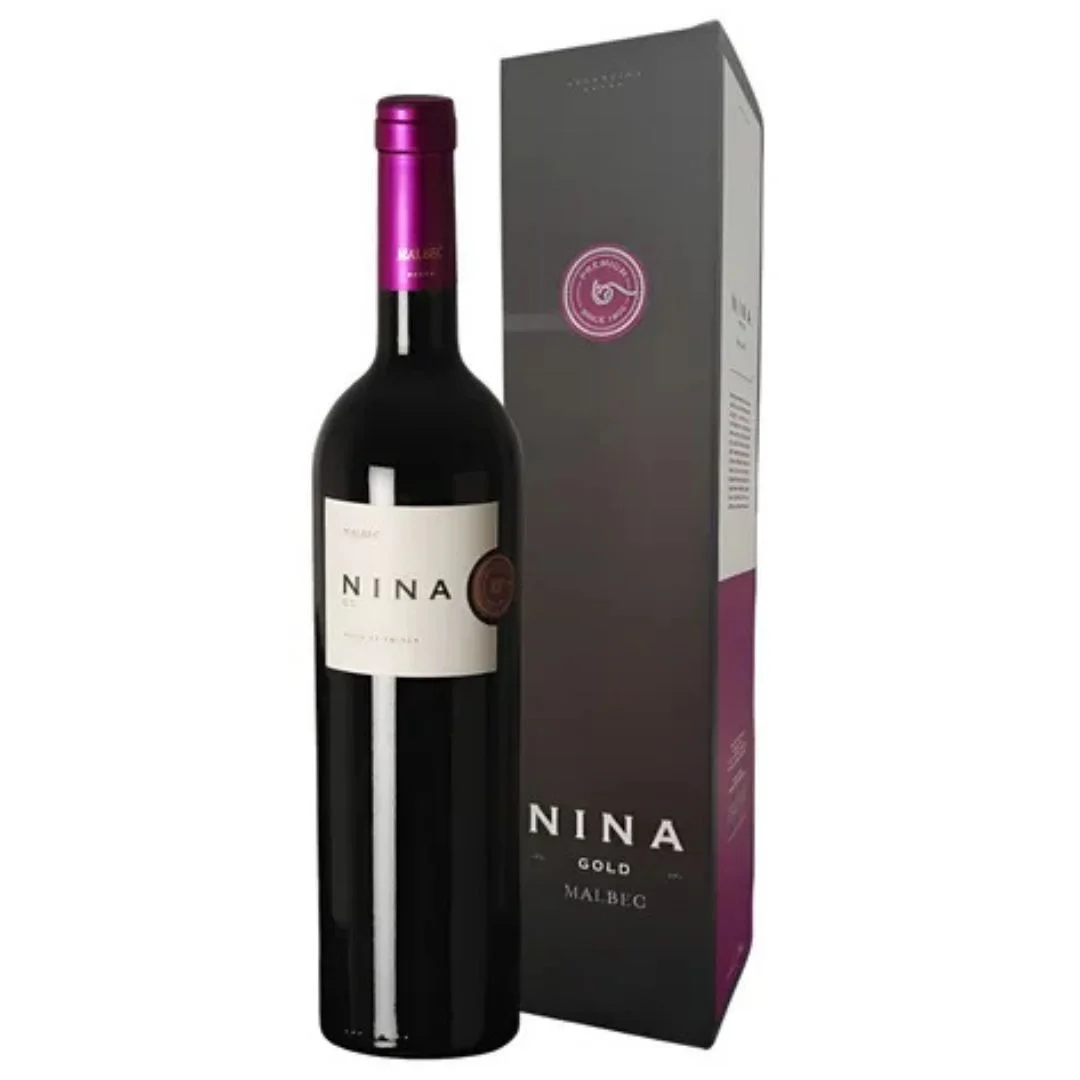 Vino nina gold malbec estuche